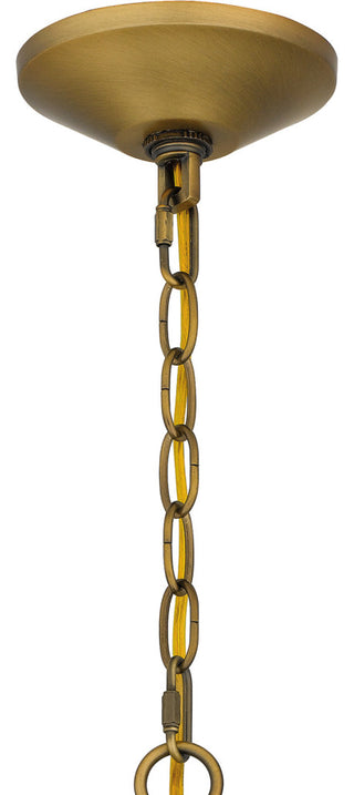 Quoizel QP5597BS 4 Light 19"W Suspension Multi Light Pendant - Matte Black