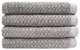 Chip Dye Hand Towel 4-Pack, Granite