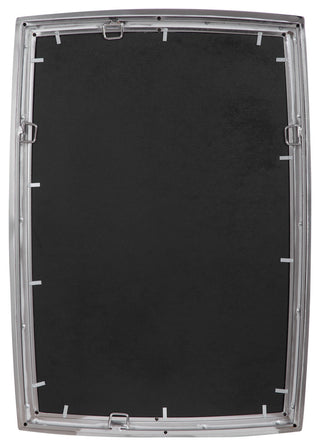 Uttermost 09618 Haskill 24" W x 34-1/4" H Rectangular Framed - Brushed Nickel