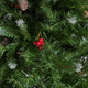 4.5' Mixed Spruce Artificial Christmas Tree, Pre-Lit Multi-Colored