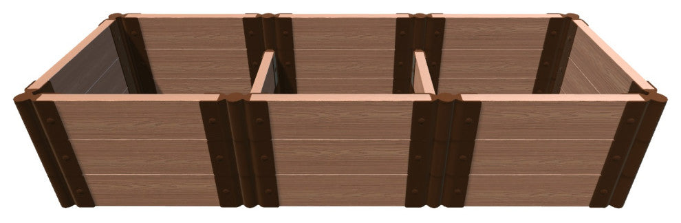 Classic Sienna 2' X 6' X 16.5" Raised Garden Bed - 2" Profile