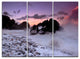 "White Sand at Abano Beach Portugal" Metal Wall Art, 3 Panels, 36"x28"