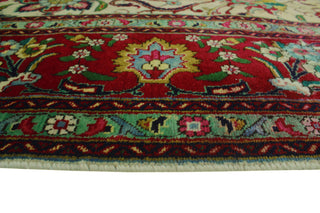 Semi Antique Martin Ivory/Red Rug, 9'7x13'0