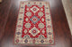 Super Kazak Pakistani HandKnotted Traditional Oriental Area Rug, Red 9'10"X 6'9"