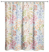 Bright Multi Floral 71"x74" Shower Curtain