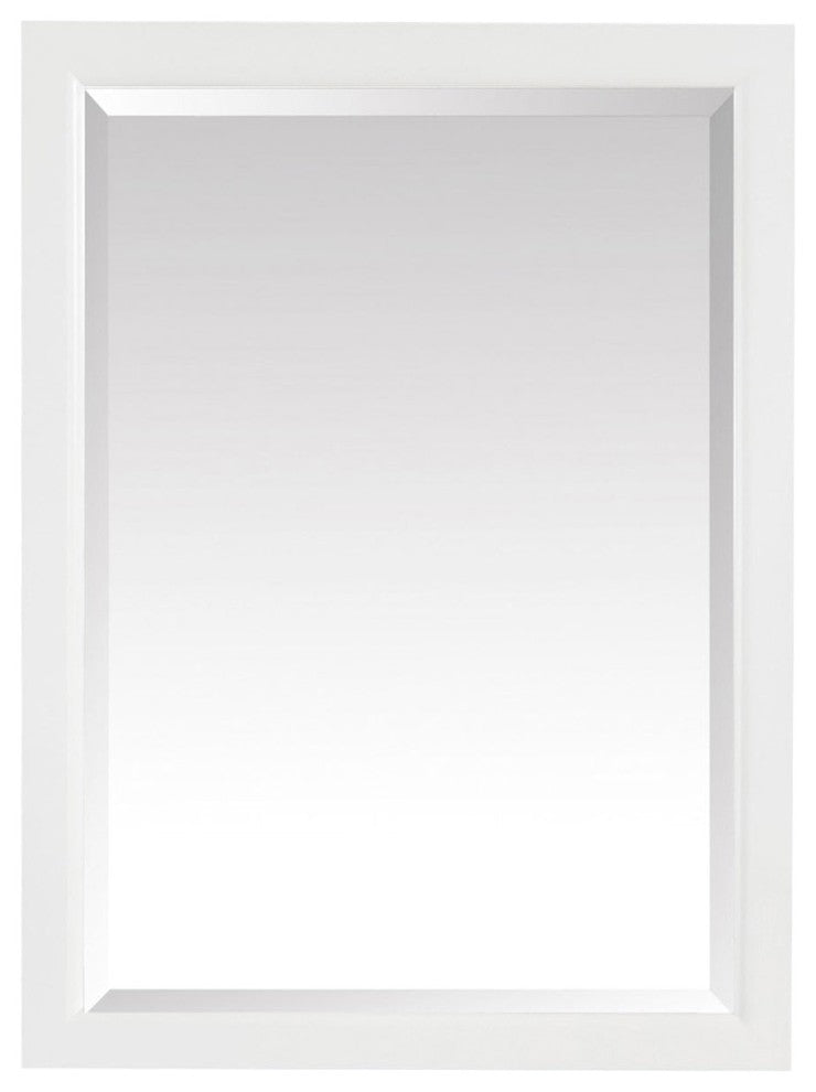 Avanity Emma 22" Mirror Cabinet, Dove Gray, White