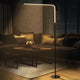 Natalie 63" LED Integrated Floor Lamp, Black