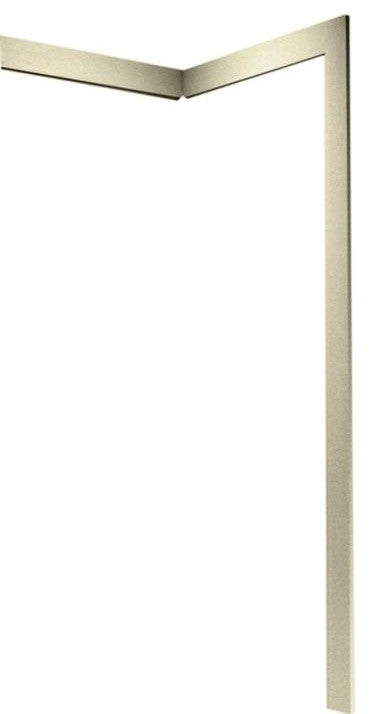 Swan 3.875x105 Solid Surface Trim Kit, Bone