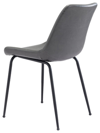 Byron Dining Chair, Set of 2 Gray