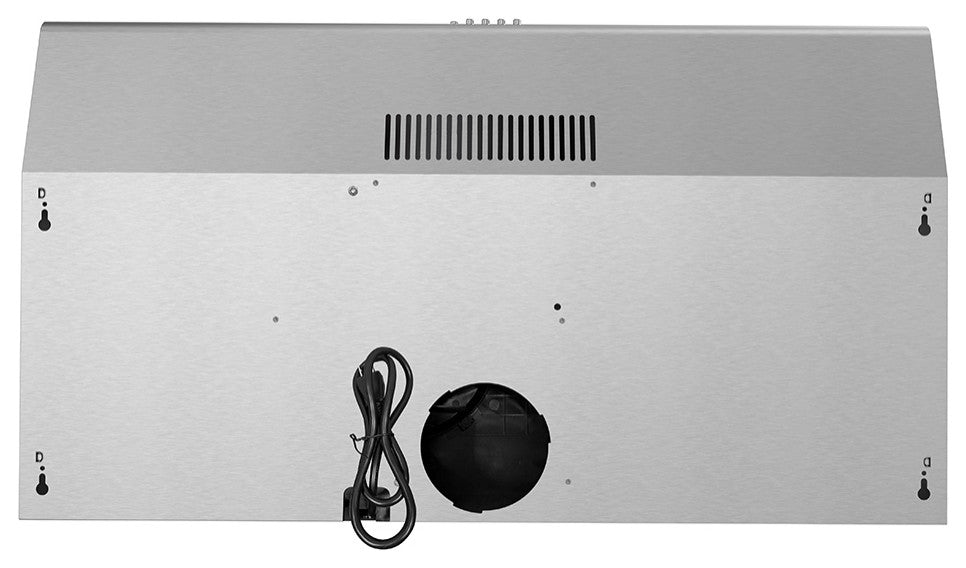 Streamline 36" Consoli Ducted Undermount Range Hood, Stainless Steel