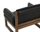 Ferguson Lounge Chair, Vintage Black Night Leather