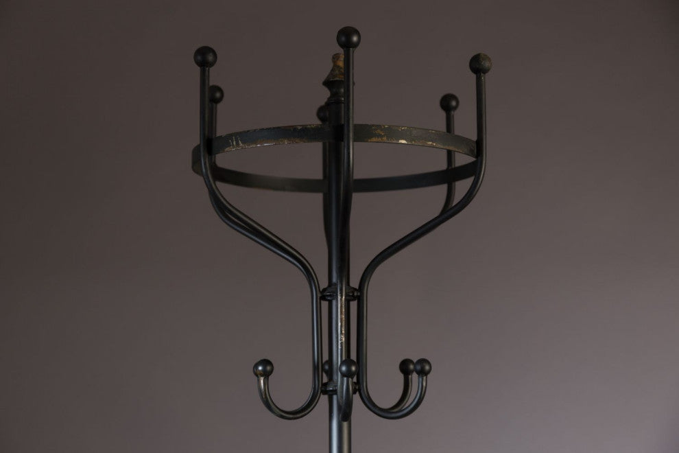 Black Free Standing Coat Rack | Dutchbone Flavi