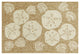 Frontporch Shell Toss Indoor/Outdoor Rug Natural 2'6x4'
