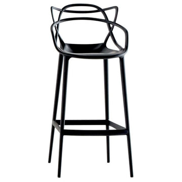 Masters Modern Counter Stool, Black