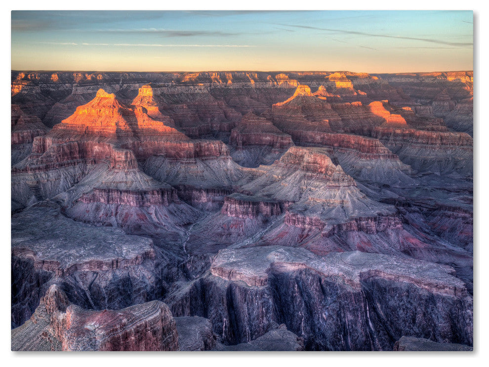 'Grand Canyon Sunset' Canvas Art by Pierre Leclerc