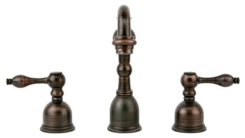 Premier Copper Products B-WS01ORB Widespread Bathroom Faucet