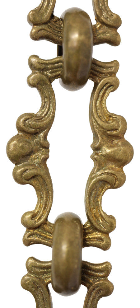 RCH Hardware Brass Vintage Chandelier Chain, Various Finishes, Antique Brass, W4
