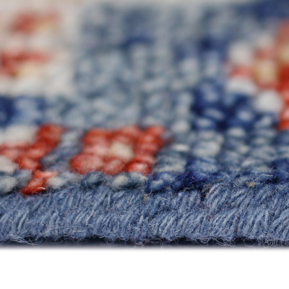 Willow Mohave Area Rug, Blue, 10' x 14', Tribal