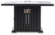 EvFires 43" Aluminum Fire Pit Table, Black Fire Pit Only
