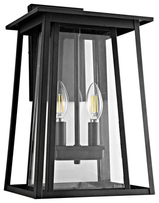 Safavieh Velza Outdoor Wall Lantern Black