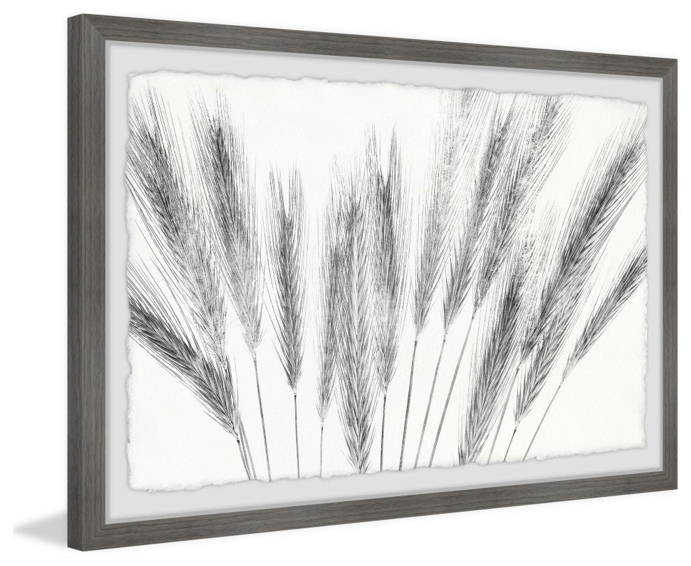 "Grass Grows" Framed Painting Print, 12x8