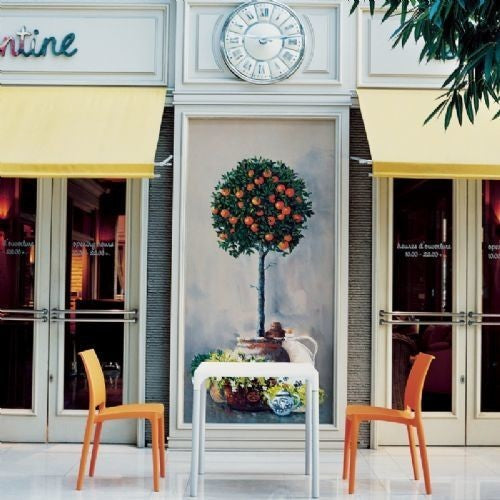 Compamia Maya Dining Chairs, Set of 2, Silver