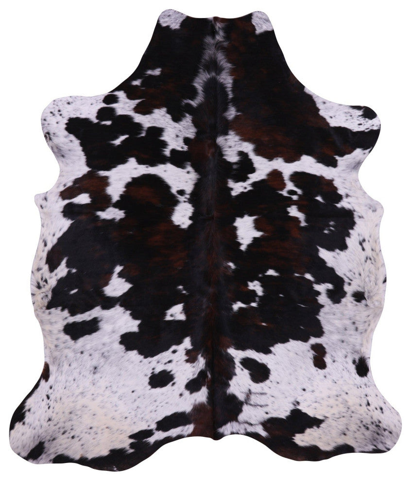 7' 0" X 6' 1" Natural Cowhide Rug C1522