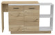 Kitchen Island Ohio, Kitchen, White / Light Oak