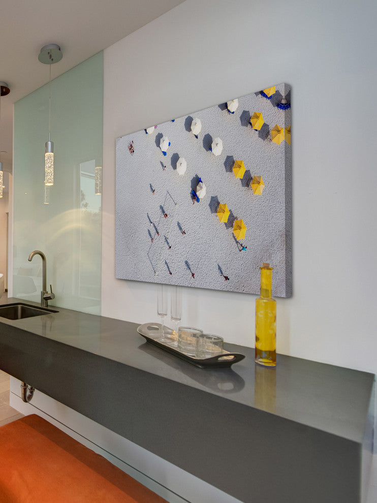 "Shadows" Painting Print on Wrapped Canvas