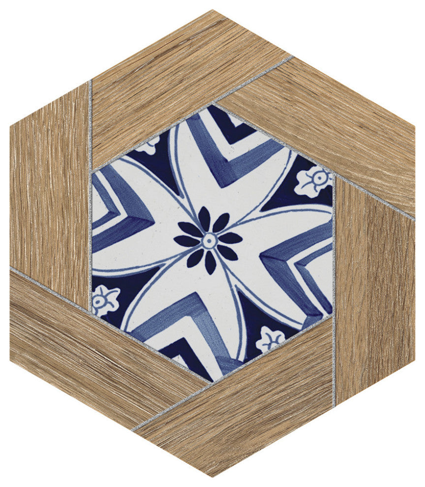 Gador Hex Porcelain Floor and Wall Tile