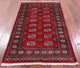 Signed Silky Bokhara Handmade Wool Rug 3' 2" X 5' 4" - Q13803