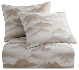 Serenity Modern Jacquard Comforter Set, 3PC, Super King