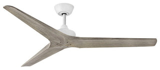 Hinkley Chisel Ceiling Fan, Matte White, 60"