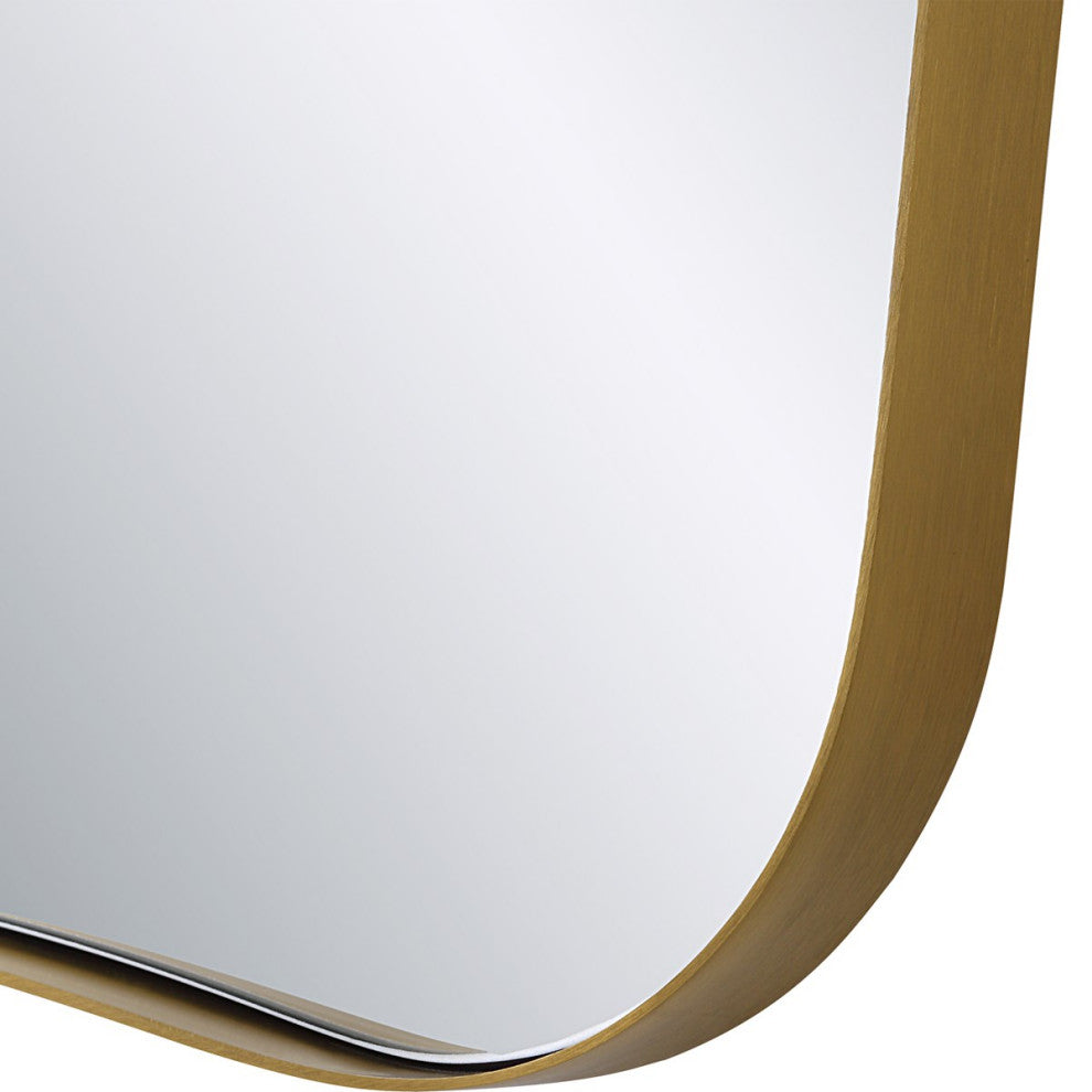 Uttermost Belvoir Mirror 09787, Brass