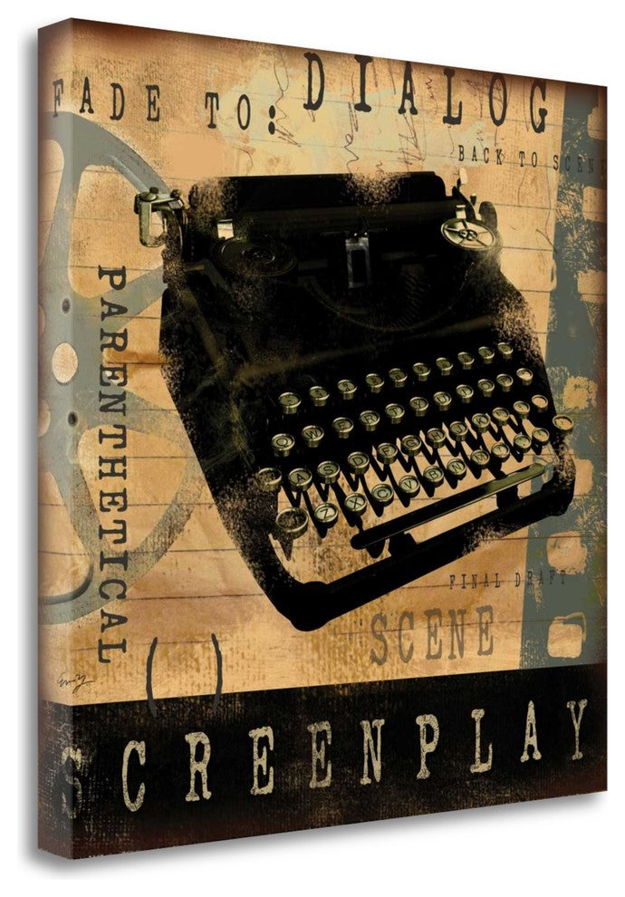 "Screen Play" By Eric Yang, Giclee Print on Gallery Wrap Canvas, Ready to Hang