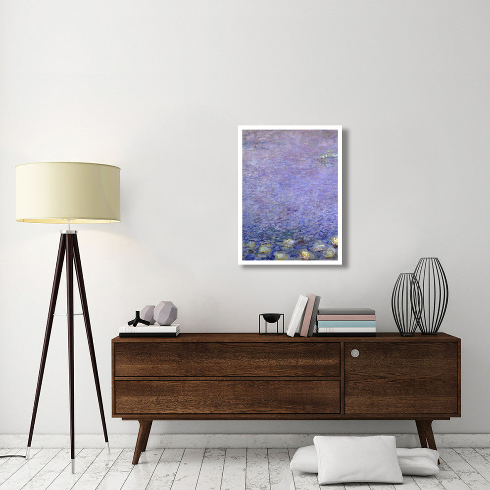 "Water Lilies: Morning, c. 1914-26 (left)" Paper Print by Claude Monet, 26"x34"