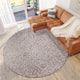 Indoor/Outdoor Stetson SS6 Flannel Machine Washable 10' x 10' Round Rug