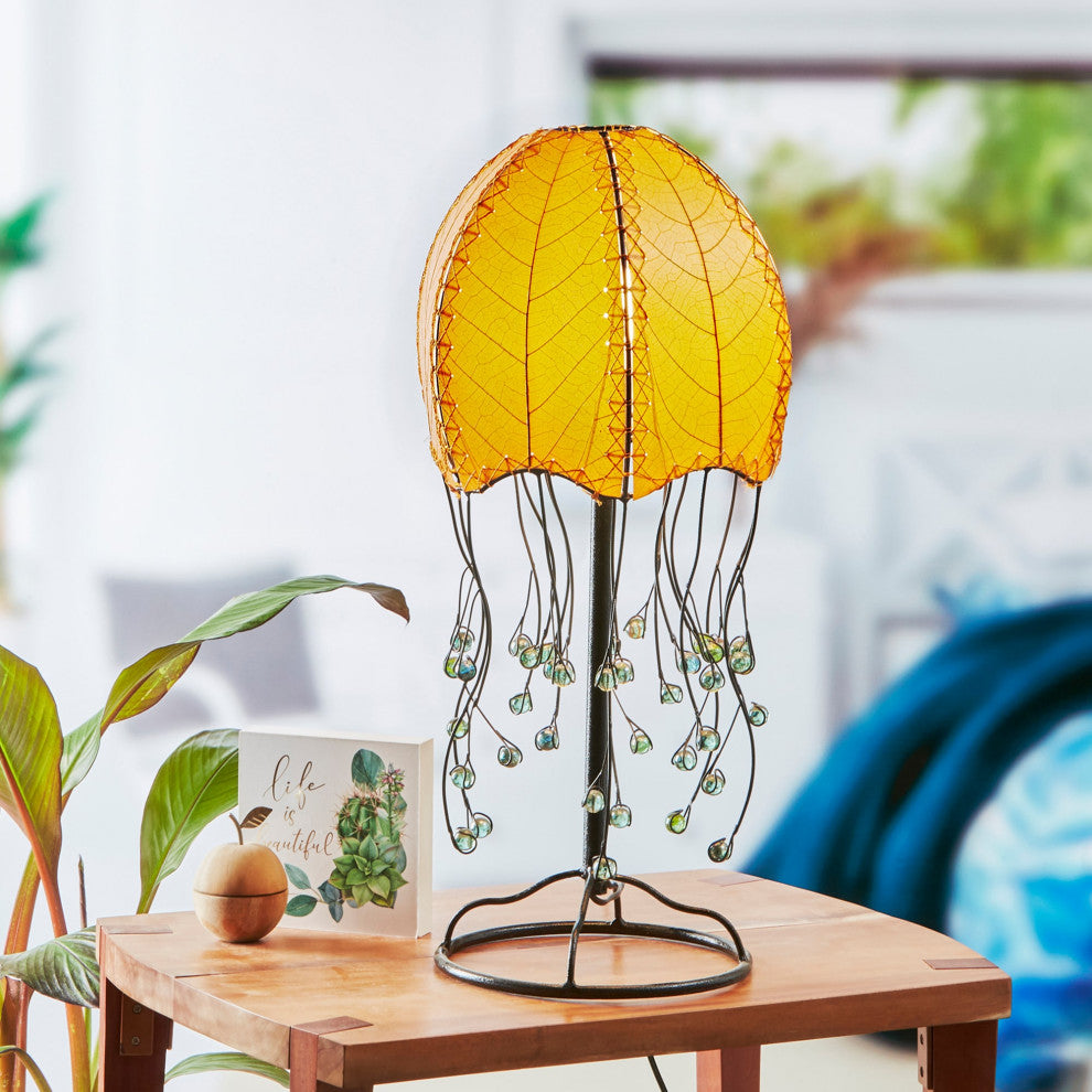 Jellyfish Table Lamp Orange