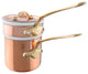 Mauviel M'150 B Copper Tinned Bain Marie With Lid With Brass Handle, 0.9-qt