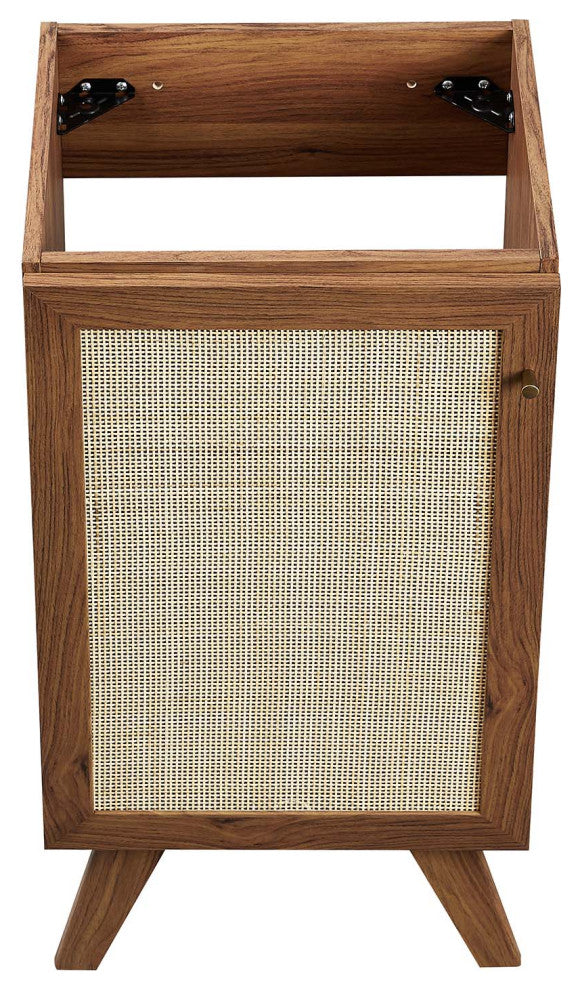 Soma 18" Bathroom Vanity - Walnut Black