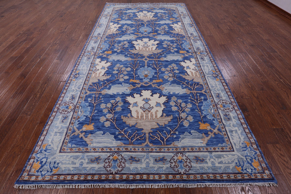 6' 11" X 13' 10" Turkish Oushak Handmade Wool Rug - Q13649