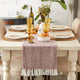 Cinnamon Woven Table Runner 15x108