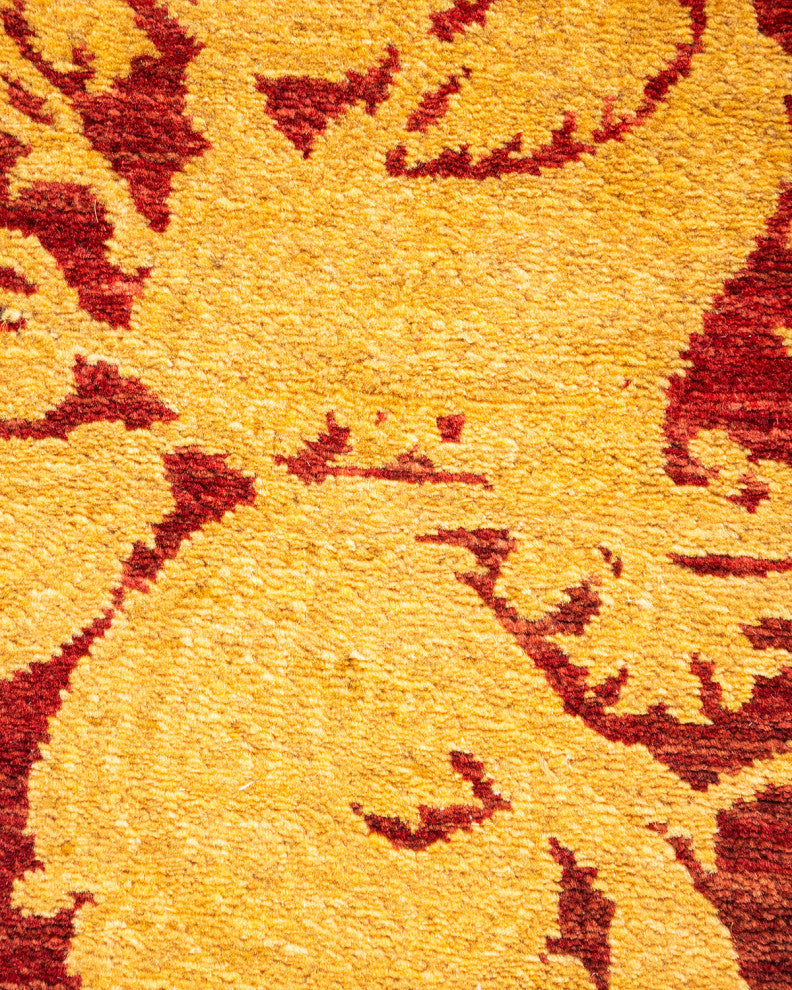 Mogul, One-of-a-Kind Hand-Knotted Area Rug Red, 2' 9" x 10' 0"
