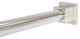Montero Shower Rod Brackets, Satin Nickel