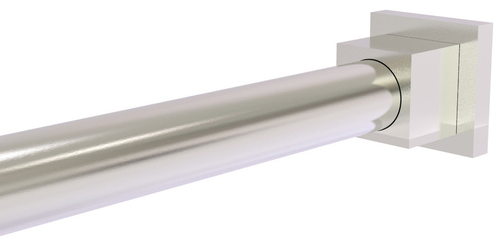Montero Shower Rod Brackets, Satin Nickel