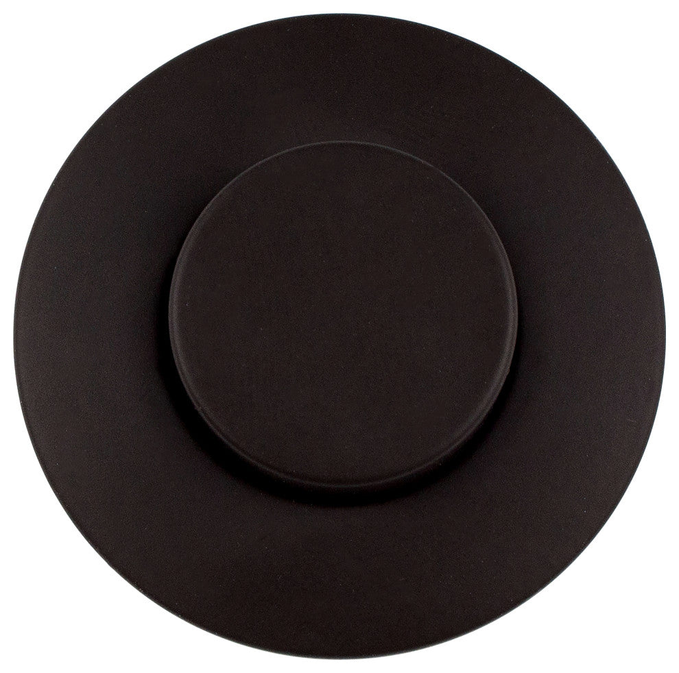 Replacement Raised Button Disposal Air Switch Trim, Oil Rubbed Bronze