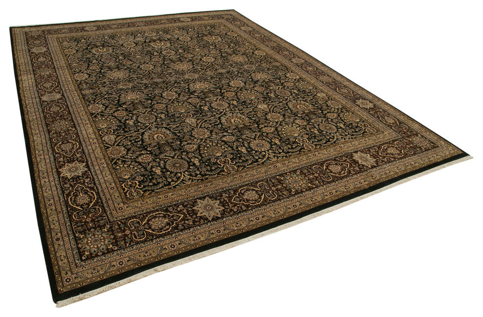 Rug N Carpet - Handmade Oriental 11' 7" x 15' 2" Oversize Oushak Area Rug