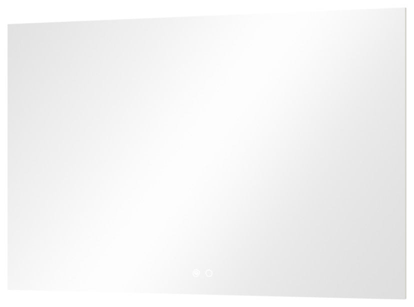 Backlit 3-Color LED Mirror for Bathroom, Anti-Fog Dimmable, 55x36