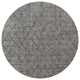 Ahgly Company Indoor Round Mid-Century Modern Area Rugs, 3' Round