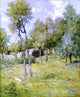 Julian Alden Weir Midsummer Landscape Wall Decal